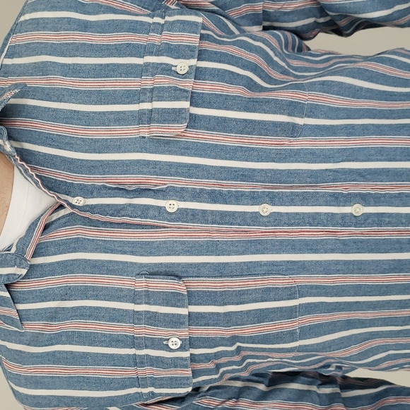 Men's Vintage Polo Country Button Down Shirt - Picture 5 of 9